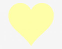 Yellow Heart Clip Art At Clker - Light Yellow Heart - Free ...