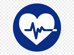 Blue Heading Icons Heartbeat - Blue Heart Beat Icon Clipart ...