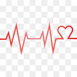 Red Heartbeat Png, Vector, PSD, and Clipart With Transparent ...