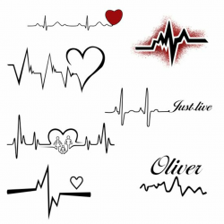 8 Heartbeat Tattoo Designs That are Worth Trying | TATTOOS ...