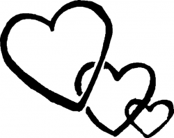 Heart clipart black and white black and white hearts clip art ...