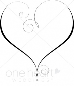 Heart Outline Clipart | Heart Clipart