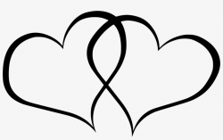 Fancy Heart Clip Art Black And White 399130 - Fancy Love Heart ...