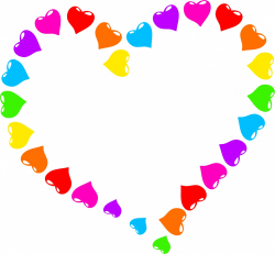 Rainbow heart clipart free stock photo public domain pictures ...