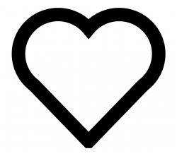 Hear Outline Clipart - Simple Heart Icon Free PNG Images & Clipart ...