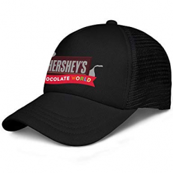 Amazon.com: Men\'s Fitted Snapbacks Cap Hershey-Chocolate ...