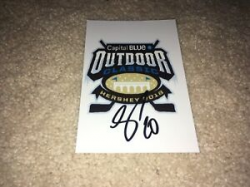 HERSHEY BEARS LIAM O\'BRIEN HAND SIGNED 2018 OUTDOOR CLASSIC ...