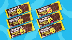 Hershey\'s is replacing the logo on its chocolate bars with ...