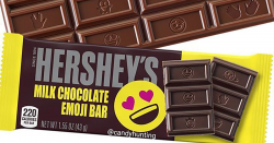 Hershey\'s Redesigns Its Chocolate Bar to Include Emojis ...