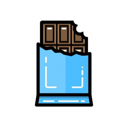 26/366 - Chocolate Bar #vector #icon #icondesign ...