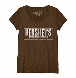Tee Luv Hershey\'s T-Shirt - Hershey\'s Milk Chocolate Shirt for Women