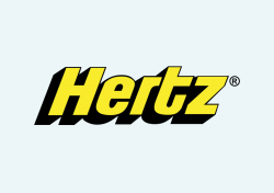 Hertz Car Rental Logo free image