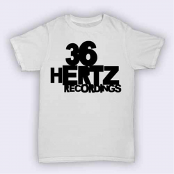36 Hertz Recordings Logo T Shirt - White and Black | 36 ...