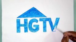 How to draw the HGTV logo