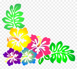 Flower, Hawaii, Hibiscus, Luau, Colorful - Clipart Hawaiian ...