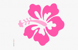 Hibiscus Clip Art - Red Hawaiian Flower Drawing #686222 ...