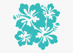 Blue Hibiscus Flower Clipart - Hawaii Flower Clip Art #2380 ...