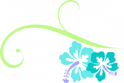 Hibiscus Swirl Clip Art at Clker.com - vector clip art ...