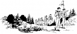 Boy scout hiking clipart 2 - Clipartix