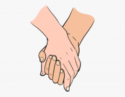Holding Hands Cartoon Drawing #1015155 - Free Cliparts on ...