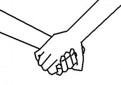 Cartoon Holding Hands Clipart - Clip Art Library