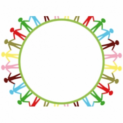People Holding Hands Png - Bonecos De Maos Dadas Em Circulos ...