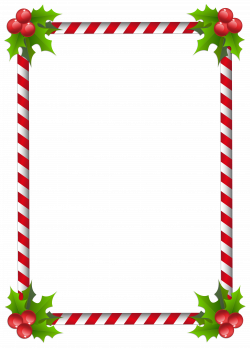 Christmas Transparent Classic Frame Border | Gallery ...