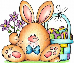 EASTER BUNNY CLIP ART | Bunnies | Easter paintings, Easter ...
