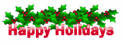 76 Free Happy Holidays Clip Art - Cliparting.com | Happy ...