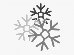 Gray Snowflakes Clip Art - Winter Wonderland Holiday Party ...