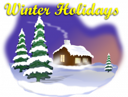 Free Clipart: Winter Holiday Scene | inky2010