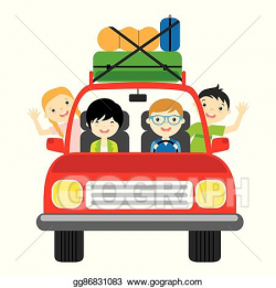 Vector Illustration - Family holiday. Stock Clip Art ...