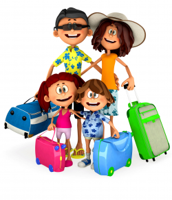 Family Family Vacation Holiday Clipart