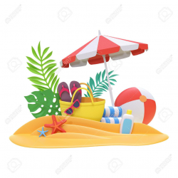 Beach Holiday Clipart