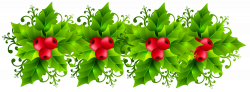 Holly free clip art christmas garland clipart collection ...