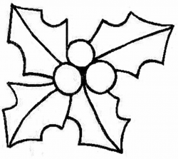 Holly Clipart Black And White | Free download best Holly Clipart ...
