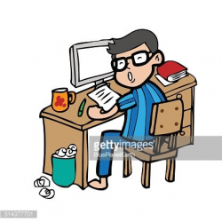 Man working at home Clipart Image | +1,566,198 clip arts