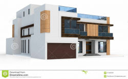 Hosue clipart modern | Clip art, House styles, Modern mansion