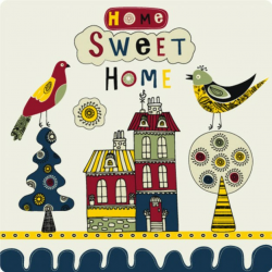 Abstract home sweet home cartoon drawing by Children | download ...