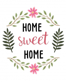 sweetdailiness: Free Home Sweet Home Printable. Download it at www ...