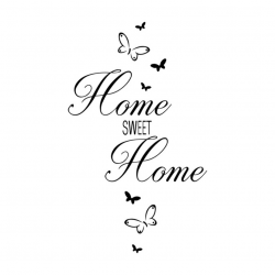 Home Sweet Home butterfly graphics design SVG DXF EPS Png Cdr Ai Pdf Vector  Art Clipart instant download Digital Cut Print Files Shirt Vinyl