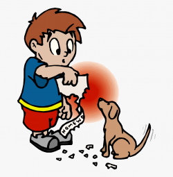 Lunch Clipart Student - Dog Eating Homework Clipart ...