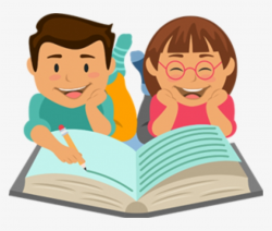 Clip Download Girl Doing Homework Clipart - Reading And ...