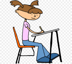 Study Cartoon clipart - Student, Writing, School ...