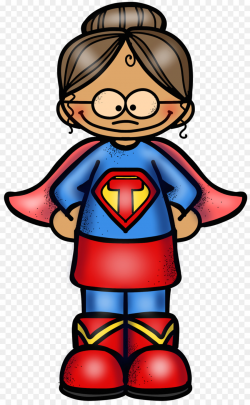 Superhero Cartoon clipart - Teacher, Education, School ...