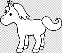 Horse Pony Foal Black And White PNG, Clipart, Animal Figure ...