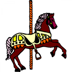 Carousel Horse clipart, cliparts of Carousel Horse free download ...