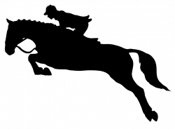 Horse Jumping Clip Art Cliparts Co | SILHOUETTE 3 FUN | Horse ...