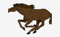 Horse Clipart Gallop - Horse Running Clipart - Png Download (#636245 ...