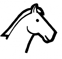 Horse head gallery for horse images free clip art image - Clipartix